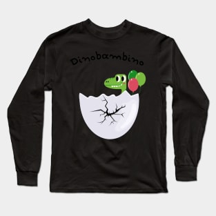 Dinobambino for Young and Old Long Sleeve T-Shirt